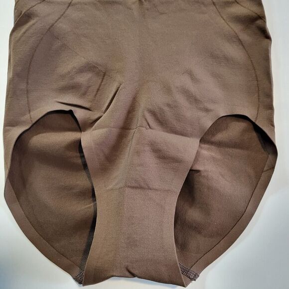 NEW Maidenform Feel Good Fashion Small High Waisted Brown Brief DMS092 Slimming - Picture 5 of 13